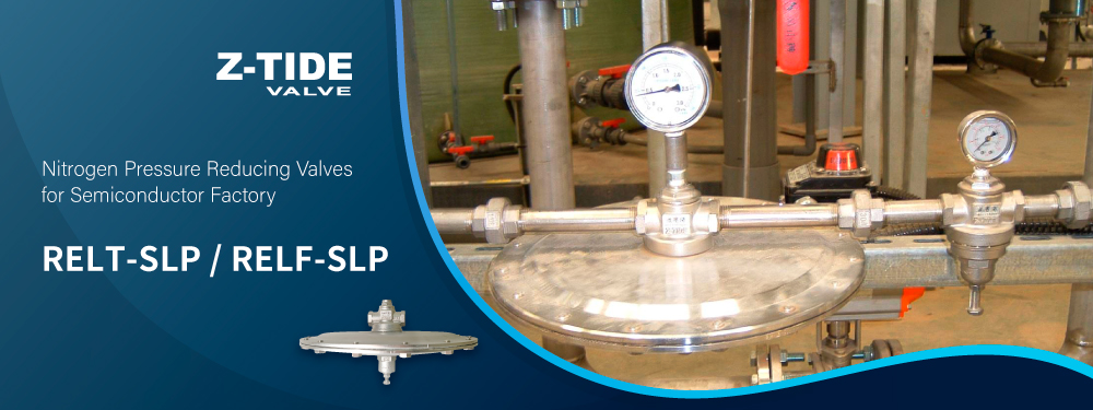 Nitrogen Micro Pressure Type Direct Acting Pressure Reducing Valve for Semiconductor Factory Nitrogen pressure reducing valve used in semiconductor factory gas system